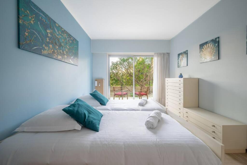Appartement Familial 6P, Avec Piscine Et Tennis, Proche Mer Roquebrune-Cap-Martin Exteriör bild
